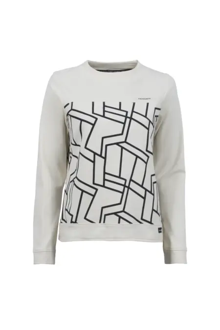 Leichtsweat, 1/1 Arm, Stehkragen