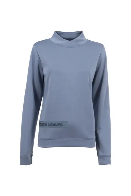 Leichtsweat, 1/1 Arm, Stehkragen