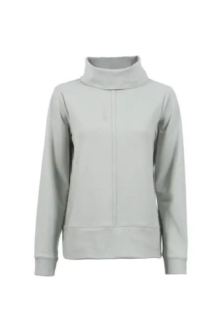 Leichtsweat, 1/1 Arm, Rollkragen