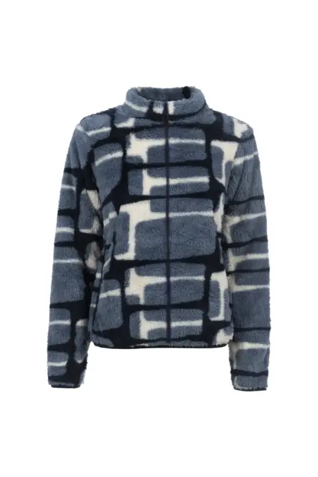 Fleecejacke, 1/1 Arm, Stehkragen