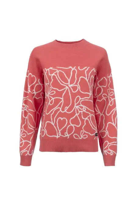 Strickpullover, 1/1 Arm, Rundhals