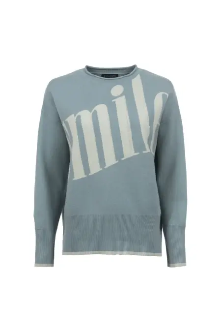 Strickpullover, 1/1 Arm, Rundhals