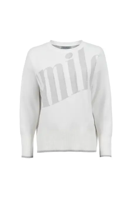 Strickpullover, 1/1 Arm, Rundhals