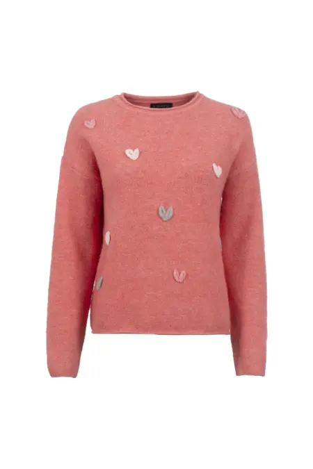 Strickpullover, 1/1 Arm, Rundhals