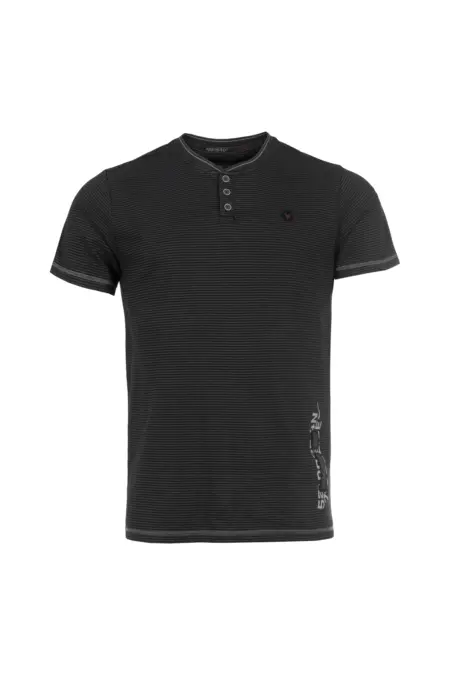 Shirt, 1/2 Arm , Henleykragen