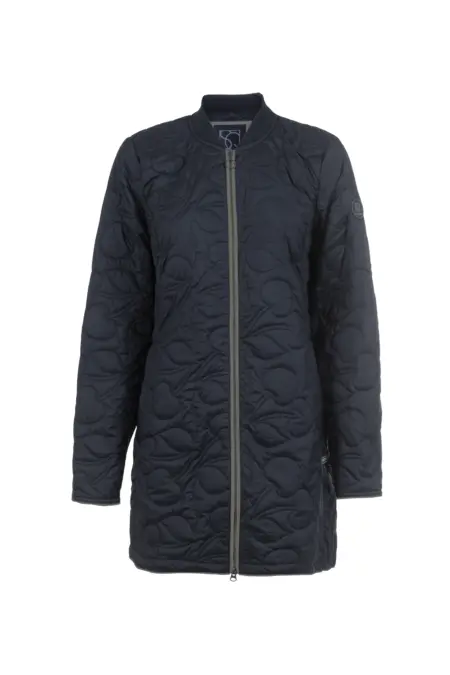 Leichtsteppmantel, 1/1 Arm, Rundhals