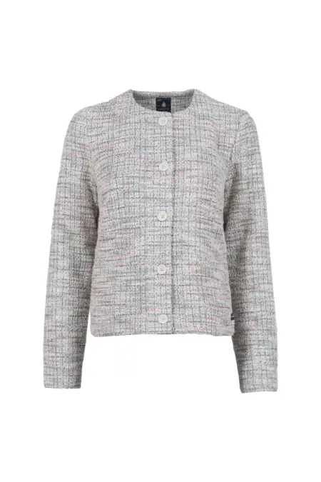 Jacke, 1/1-Arm, Rundhalsausschnitt