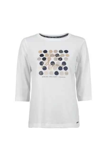 Shirt, 3/4-Arm, Rundhalsausschnitt