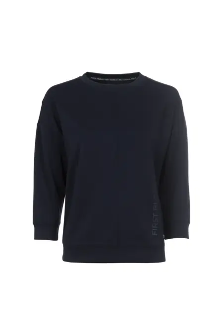 Leichtsweat, 3/4 Arm, Rundhals