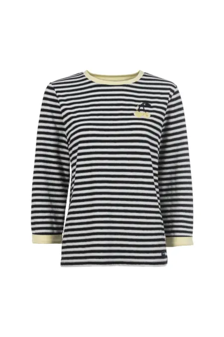 Leichtsweat, 3/4-Arm, Rundhals