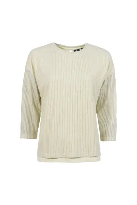 Leichtsweat, 3/4-Arm, Rundhals