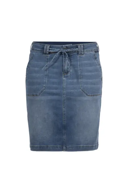Kurzer Rock, denim