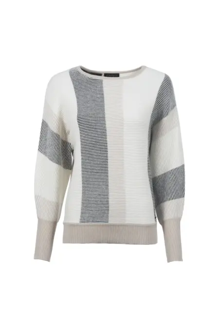 Strickpullover, 1/1 Arm, Rundhals