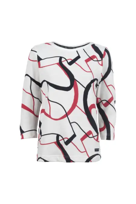 Strick, 3/4 Arm, Rundhals