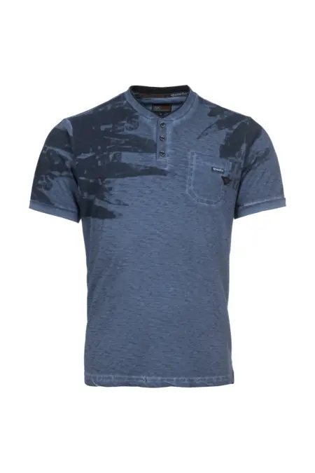 Shirt, 1/2 Arm, Henleykragen