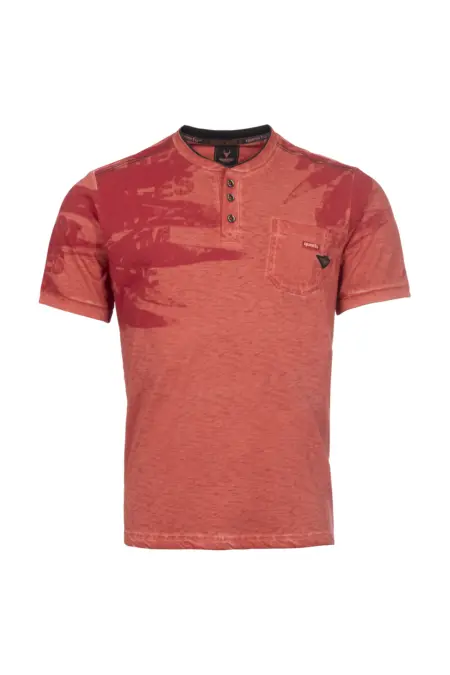 Shirt, 1/2 Arm, Henleykragen