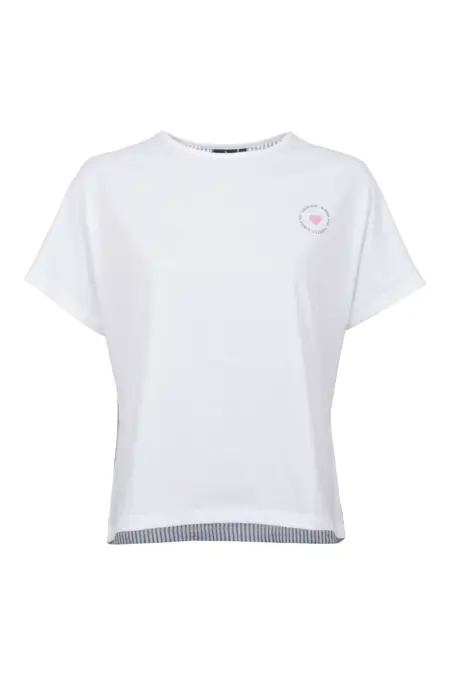 Bluse, 1/2 Arm, Rundhals