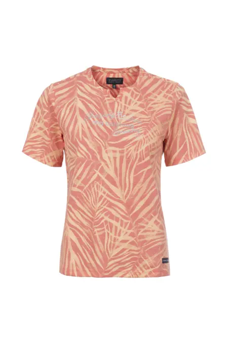 Shirt, 1/2 Arm, geschlitzter Rundhals