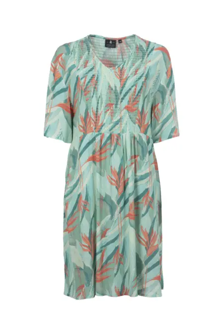 Kleid kurz, 1/2 Arm, V-Aussschnitt
