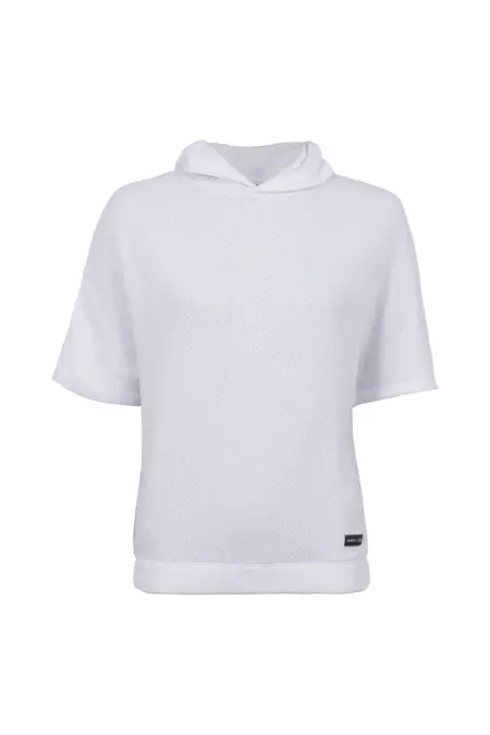 Leichtsweat, 1/2 Arm, Kapuze