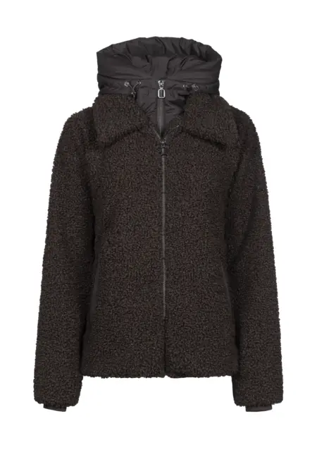 Teddyjacke, 1/1 Arm, Kapuze