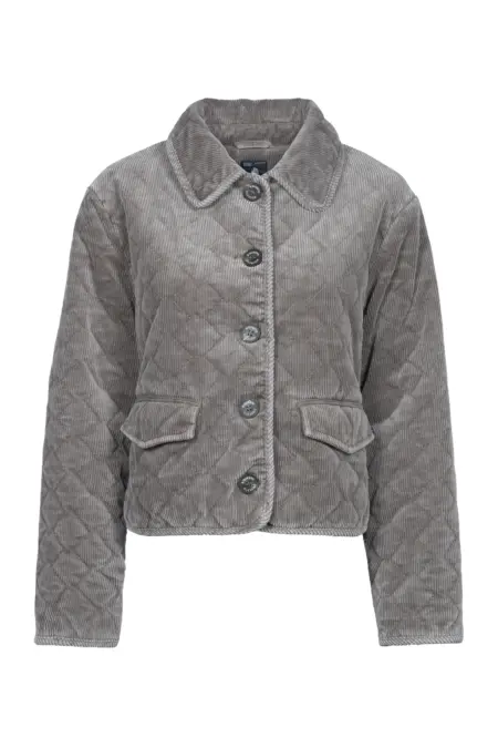 Jacke, 1/1 Arm, Kord, Polokragen