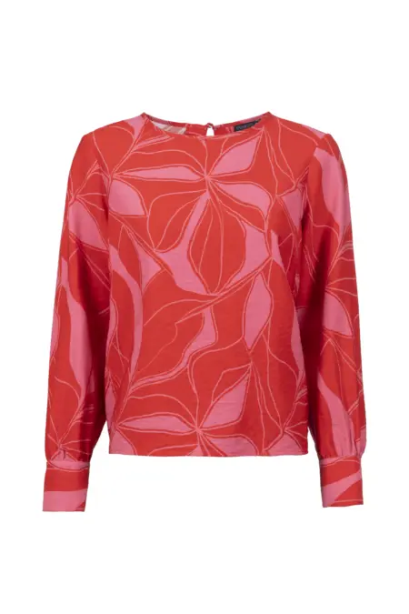 Bluse, 1/1 Arm, Rundhals