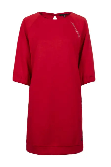Kleid kurz, 3/4 Arm, Rundhals