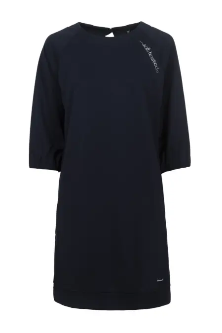 Kleid kurz, 3/4 Arm, Rundhals
