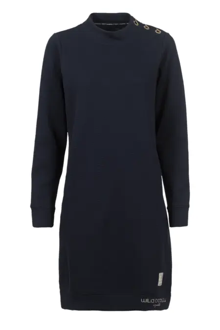 Kleid kurz, 1/1 Arm, Stehkragen