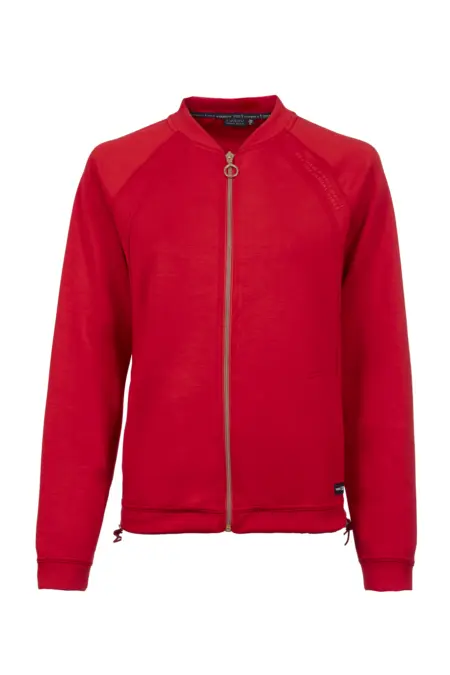 Sweatjacke, 1/1 Arm, Rundhals