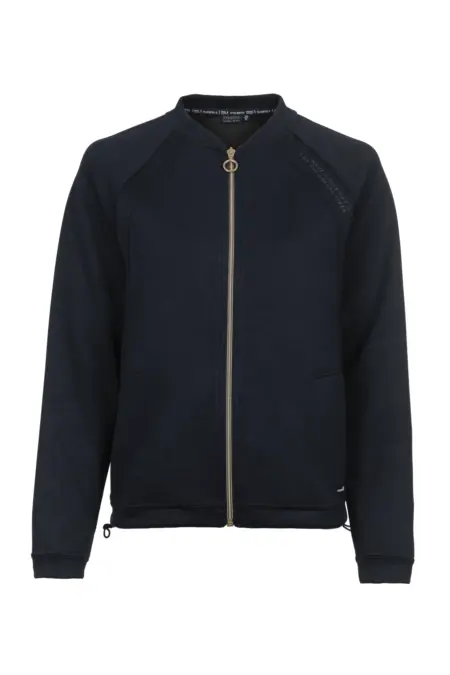 Sweatjacke, 1/1 Arm, Rundhals