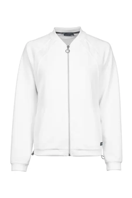 Sweatjacke, 1/1 Arm, Rundhals